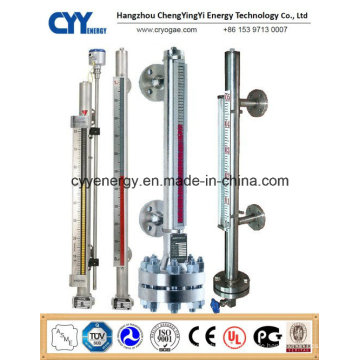 Cyybm27 Magnetklappen-Füllstandsmessgerät für kryogene Tanks